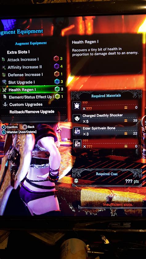 mhw health regen 1|health regen 1 augment.